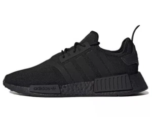 Adidas NMD R1 Triple Black Boost Shoes Sneakers Mens Size US 12 New RARE✅ - Picture 1 of 11