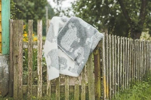 Wolldecke Steppdecke Swaddle Mädchen Junge Kinder Kuschelig Plaid Weich Warm ... - Picture 1 of 9