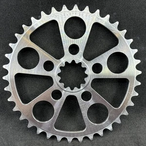 WHITE INDUSTRIES 38-Tooth 0mm Offset Square Taper ENO 1x TSR Chainring - Picture 1 of 10