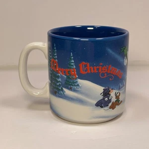 Tazza Disney Natale 1992 Ottava Edizione Walt Disney World Parchi Tematici - Foto 1 di 6