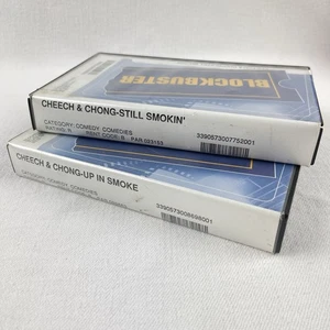 Cheech & Chong Up in Smoke and Still Smokin' (VHS) Blockbuster Clamshell Rental - Bild 1 von 9