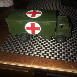 Dinky Toys No. 626 Army Military Ambulance Truck (1) Vintage Die Cast Good Shape - Picture 1 of 6