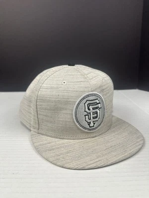 Gorra ajustada New Era 59fifty de los Gigantes de San Francisco MLB talla 8 lino/algodón Foto 1 de 4