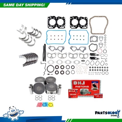 DNJ EK718 发动机重建套件 适用于 02-05 Saab Subaru 9-2X Impreza 2.0L H4 DOHC 16v — 第 1/4 张图片