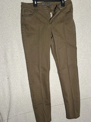 Женские коричневые брюки с оборками тесаный цвет размер 10 средний - Изображение 1 из 4