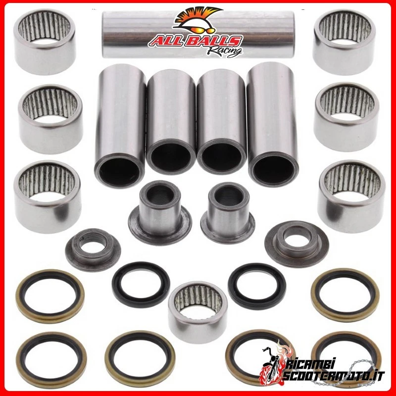KIT CUSCINETTI LEVERAGGIO MONO AMMORTIZZATORE ALL BALLS KAWASAKI KX 125 2001 27- Foto 1 de 1