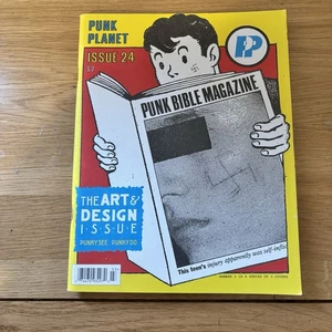 Punk Planet Issue #24 The Art & Design Issue Number 3 In A Series Of 4 Covers - Foto 1 di 9