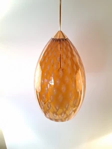Tech Lighting FJ Firebird Owl Murano Glass Pendant Lights 3 Pcs. - Picture 1 of 9