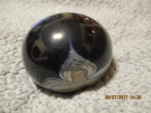 Very Rare Joel Bloomberg Iridescent 3" Paperweight 3 of 80 Signed Excellent - Picture 1 of 10