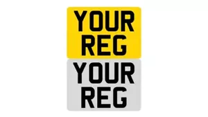 Premium Qualität Motorrad / Motorrad Nummernschild - 9x7 - GEL - 4D - 4DG - Bild 1 von 8