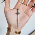 Gryffindor's sword Harry Potter Faux Ruby white copper Necklace Pendant Gift