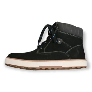 Sonoma Goods Shoe Boots Boys Size 3 Memory Foam Outdoor Black Gray Trim - Picture 1 of 11