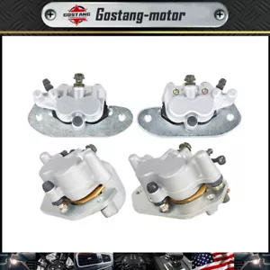 Pinzas de freno delanteras y traseras con pastillas para Yamaha Viking EPS Viking 700 YXM700 14-21 - Imagen 1 de 10
