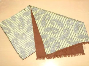 Vintage TOOTAL Radley Paisley Scarf Cravat Dapper Scooter Goodwood Ascot 1960 70 - Picture 1 of 5