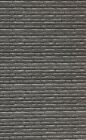 1/18 Black Brick Black Grout  Walling Portrait ( 5 sheets)  0178