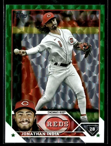 Jonathan India /499 - 2023 Topps lámina verde #594 - Imagen 1 de 2