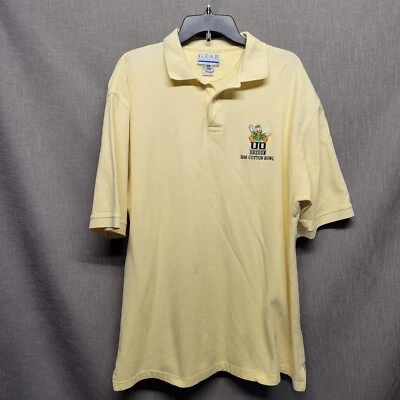 Polo Gear For Sports Oregon Ducks 1996 Cotton Bowl amarillo para hombre XXL *LEER* Foto 1 de 4