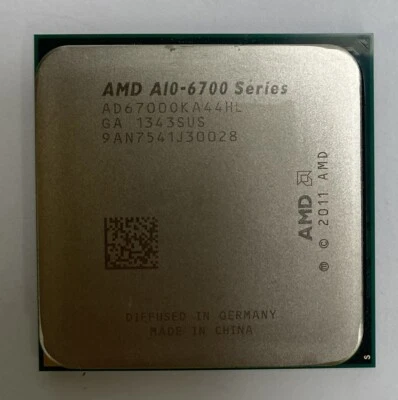 AMD A10-6700 Series AD6700OKA44HL 3.7GHz Socket FM2 Quad Core Processor / CPU - Image 1 of 4