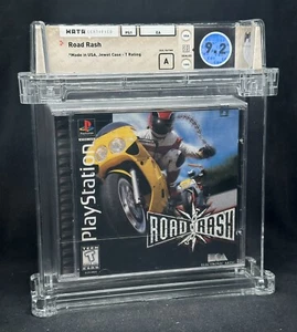 Road Rash PS1 PlayStation Sealed! WATA 9.2/A Jewel Case - Picture 1 of 2