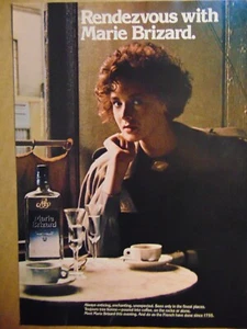 1985 Rendezvous with Marie Brizard vintage art print ad - Picture 1 of 1