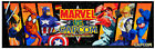Marquee d'arcade Marvel vs Capcom pour en-tête/panneau rétroéclairé
