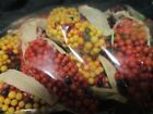 Corn Cob Fall Scatters Brand New 12 Count Autum Thanksgiving