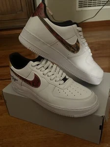 Worn Once Look Perfectly New!! Size 12 - Nike Air Force 1 Low 2021 Drew League - Picture 1 of 4