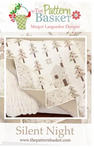 Quilt Pattern SILENT NIGHT Moda THE PATTERN BASKET Fat Quarter Friendly CHRITSMA - Picture 1 of 4