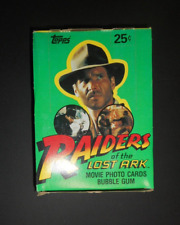 1981 RAIDERS OF THE LOST ARK FULL WAX BOX (36 CARD PACKS) TOPPS *MINT FROM CASE*