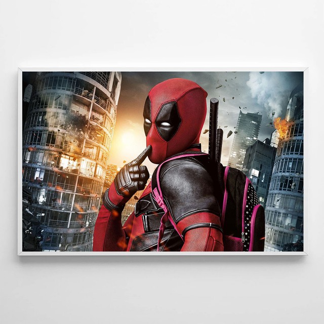 Deadpool Did Someone say Chimichangas? 12x18 Poster