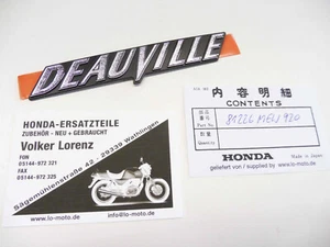 NEU orig Honda Emblem Kofferdeckel NT700V Deauville RC52 RC59 NT 700 V alle Bj. - Picture 1 of 1