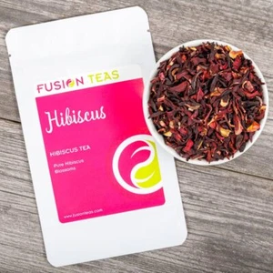 Hibiscus - Straight / Pure - Loose Leaf Tea - Fusion Teas - Picture 1 of 5