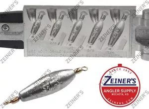 3149 Do-It Trolling Sinker Mold STR-5-A with 100 #7 Crane Swivels - 1/4 - 5/8 oz - Picture 1 of 3