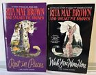 2 Rita Mae & Sneaky Pie Brown Mysteries Rest in Pieces Wish You Were Here