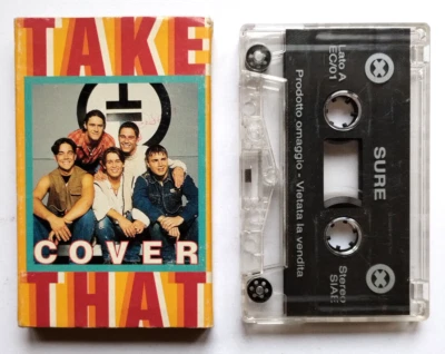 Mc Take That Cover Sure / Relight My Fire Musicassetta Pop Music Italy 1994 Cioè - Immagine 1 di 2