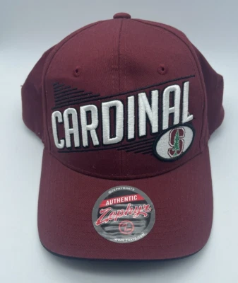 Stanford Cardinal Red Hat/Cap Zephyr SnapBack Red White Black New Adjustable - Image 1 of 4