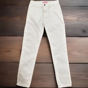 BISBY KIDS Girl's Denim Ivory Jeans Size 8 - Picture 1 of 20