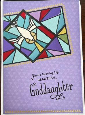 Hallmark Confirmation Goddaughter Greeting Card - Image 1 of 2