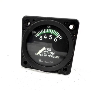Aircraft Part: MD127-1 101-384133-1 Mid-Continent Suction Gauge - Picture 1 of 5