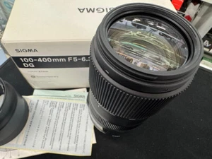 Objectif zoom Sigma 100-400 mm f/5,0-6,3 DG OS HSM pour monture SIGMA SA UNIQUEMENT !! - Photo 1 sur 2