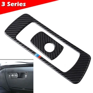 Carbon Fiber Look M Color Storage Box Cover Trim For BMW 3Series F30 F34 13~19 - Picture 1 of 6