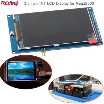 3,5 Zoll TFT LCD Display Bildschirm Modul 480x320 3,3V 5V für Arduino Mega2560 - Bild 1 von 4