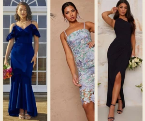Lote Surtido Al Por Mayor Vestidos de Fiesta y Cóctel Chi Chi Londres - Tallas Surtidas - Imagen 1 de 9