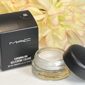 MAC Chromaline Gel Creme Cream Eye Liner Shadow - Pure White - NIB Free Shipping - Picture 1 of 1
