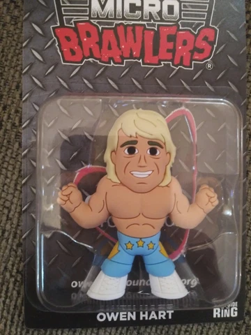 Owen Hart Micro Brawler Pro Wrestling Crate Exclusive Cover