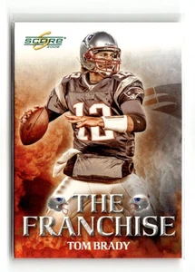 2008 Score - The Franchise Tom Brady #F-2 - Imagen 1 de 2