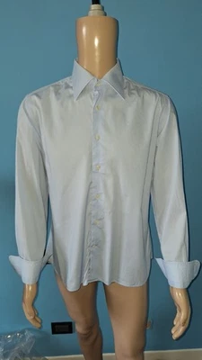 FERRE' CAMICIA UOMO COLOR CELESTE TAGLIA XL COLLETTO 42 CENTIMETRI - Immagine 1 di 4