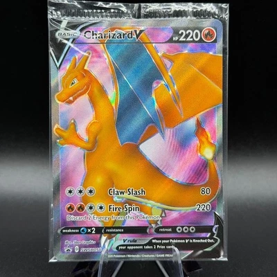 Charizard V SWSH050 SWSH: Sword & Shield Promo Cards Holo. Sealed. - Image 1 of 4