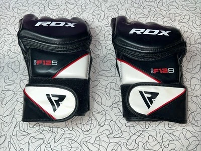 RDX Gloves Men XL  MMA Sparring Grappling Kick Boxing Training GGR F12B - Image 1 of 4