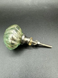 Vintage Glass Drawer Knob - Picture 1 of 8